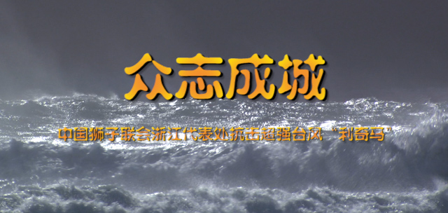 中国狮子联会浙江代表处关于暂停捐赠抗洪救灾应急物资的通知